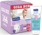 SEPTONA CALM N' CARE ΒΡΑΚΑΚΙΑ MAXI NO4 (7-13KG) 144 ΤΕΜ BOX+ ΔΩΡΟ SEPTONA BABY ΚΡΕΜΑ ΣΥ/ΜΑΤΟΣ 100ML
