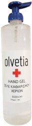 ΖΕΛΕ ΚΑΘΑΡΙΣΜΟΥ ΧΕΡΙΩΝ OLVETIA 500ML