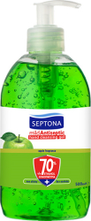 ΑΝΤΙΣΗΠΤΙΚΟ SEPTONA MILD GEL 500ML ΠΡΑΣΙΝΟ ΜΗΛΟ 70% ΟΙΝΟΠΝΕΥΜΑ