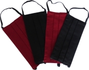 OEM ΜΑΣΚΑ ΠΡΟΣΤΑΣΙΑΣ ΠΡΟΣΩΠΟΥ ΥΦΑΣΜΑΤΙΝΗ ΠΑΙΔΙΚΗ ΜΑΥΡΗ/ΜΠΟΡΝΤΩ 7-14 4ΤΜΧ