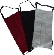 OEM ΜΑΣΚΑ ΠΡΟΣΤΑΣΙΑΣ ΠΡΟΣΩΠΟΥ ΥΦΑΣΜΑΤΙΝΗ ΠΑΙΔΙΚΗ 7-14 ΜΑΥΡΗ/ΜΠΟΡΝΤΩ/ΓΚΡΙ 3ΤΜΧ