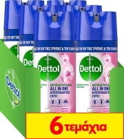 DETTOL DETTOL ΑΠΟΛΥΜΑΝΤΙΚΟ ΣΠΡΕΥ ORCHARD BLOSSOM 400 ML 4+2