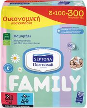 SEPTONA ΜΩΡΟΜΑΝΤΗΛΑ SEPTONA DERMASOFT FAMILY 3X100 TΕΜ.