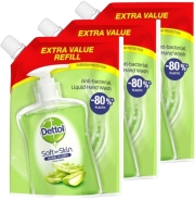 DETTOL DETTOL ΑΝΤΙΒΑΚΤΗΡΙΔΙΑΚΟ ΥΓΡΟ ΚΡΕΜΟΣΑΠΟΥΝΟ ΑΝΤΑΛΛΑΚΤΙΚΟ ΣΕ ΣΑΚΟΥΛΑΚΙ ALOE VERA 500ML 3ΤΜΧ