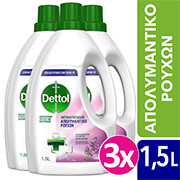 DETTOL DETTOL ΑΠΟΛΥΜΑΝΤΙΚΟ ΛΕΒΑΝΤΑ ΓΙΑ ΤΑ ΡΟΥΧΑ 1,5 LT 3ΤΜΧ