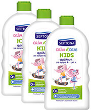 SEPTONA SEPTONA KIDS ΑΦΡΟΛΟΥΤΡΟ ΑΓΟΡΙΑ &amp; ΚΟΡΙΤΣΙΑ 750ML 3ΤΜΧ