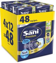 SANI PANTS ΑΚΡΑΤΕΙΑΣ SANI PREMIUM N4 EXTRA LARGE (4 X 12) 48 TEM