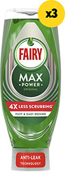 FAIRY FAIRY MAXPOWER ΥΓΡΟ ΠΙΑΤΩΝ 1350ΜΛ (3X450ML) 80723702