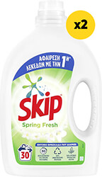 SKIP SKIP ΥΓΡΟ ΑΠΟΡΡΥΠΑΝΤΙΚΟ SPRING FRESH 60ΜΕΖ (2X30MEZ) 8710447428740