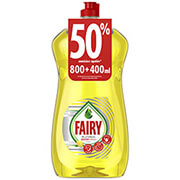 FAIRY FAIRY QUICKWASH ΛΕΜONI 800+400ML 80727784