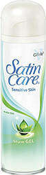 SATIN CARE GEL ΞΥΡΙΣΜΑΤΟΣ SATIN ΜΕ ΑΛΟΗ ΓΙΑ ΕΥΑΙΣΘΗΤΕΣ ΕΠΙΔΕΜΙΔΕΣ SKIN 200ML