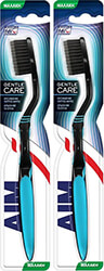 AIM ΟΔΟΝΤΟΒΟΥΡΤΣΑ AIM GENTLE CARE ΜΑΛΑΚΗ 2ΤΕΜ