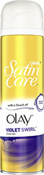 SATIN CARE ΑΦΡΟΣ ΞΥΡΙΣΜΑΤΟΣ SATIN GEL TOUCH OF OLAY VIOLET 200ML