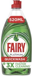 FAIRY FAIRY PLATINUM ΥΓΡΟ ΠΙΑΤΩΝ QUICKWASH 520ML