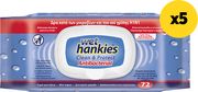 HANKIES ΑΝΤΙΒΑΚΤΗΡΙΔΙΑΚΑ ΜΑΝΤΗΛΙΑ HANKIES THICK ANTIBACTERIAL 72ΤΕΜ 5ΤΜΧ