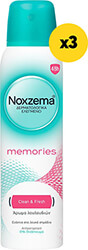 ΝΟΧΖΕΜΑ NOXZEMA DEO SPRAY MEMORIES 450ML(150ML X3)