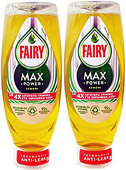 FAIRY FAIRY MAX POWER ΛΕΜΟΝΙ 1320ML (2Χ660ML)