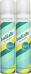 BATISTE ΣΑΜΠΟΥΑΝ ΞΗΡΟ ΓΕΝΙΚΗΣ ΧΡΗΣΗΣ BATISTE DRY ORIG 400ML (200MLX2)