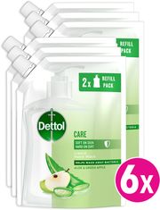 DETTOL DETTOL ΑΝΤΙΒΑΚΤΗΡΙΔΙΑΚΟ ΥΓΡΟ ΚΡΕΜΟΣΑΠΟΥΝΟ ΑΝΤΑΛΛΑΚΤΙΚΟ ΣΕ ΣΑΚΟΥΛΑΚΙ ALOE VERA 500ML 6ΤΜΧ