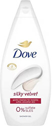 DOVE ΑΦΡΟΝΤΟΥΣ DOVE SILKY VELVET 720ML