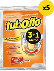 TUBOFLO TUBOFLO ΑΠΟΦΡΑΚΤΙΚΟ DRAINER POWDER HOT 1200GR (5X240GR) 
