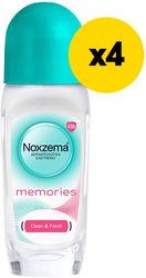 NOXZEMA ΑΠΟΣΜΗΤΙΚΟ NOXZEMA DEO ROLL ON GL MEMORIES 200ML (4X50ML)