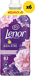 LENOR LENOR ΜΑΛΑΚΤΙΚΟ ΡΟΥΧΩΝ RELAX FLORAL BOUQUET 492ΜΕΖ (6X82ΜΕΖ)