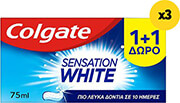 COLGATE ΟΔΟΝΤΟΚΡΕΜΑ COLGATE SENSATION WHITE 450ML (6X75ML)