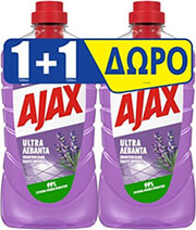 AJAX ΥΓΡΟ ΚΑΘΑΡΙΣΤΙΚΟ AJAX ULTRA ΛΕΒΑΝΤΑ 1LT 1+1 ΔΩΡΟ