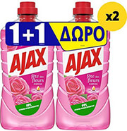 AJAX ΥΓΡΟ ΚΑΘΑΡΙΣΤΙΚΟ AJAX FETE DES FLEURS ΡΟΔΟ ΤΗΣ ΑΥΓΗΣ 4LT (4X1LT)