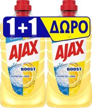 AJAX ΥΓΡΟ ΚΑΘ/ΚΟ AJAX BOOST ΜΑΓΕΙΡΙΚΗ ΣΟΔΑ &amp; ΛΕΜΟΝΙ 1+1 ΔΩΡΟ