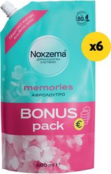 NOXZEMA ΑΦΡΟΛΟΥΤΡΟ NOXZEMA MEMORIES BONUS PACK DOY 3600ML (6X600ML)