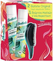 BATISTE ΣΕΤ ΔΩΡΟΥ BATISTE DR SHAMPOO ORIG200ML&amp;DR SH200ML&amp;ΒΟΥΡΤΣΑ