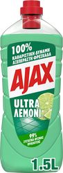 AJAX ΥΓΡΟ ΚΑΘΑΡΙΣΤΙΚΟ AJAX ULTRA ΛΕΜΟΝΙ 1,5LT