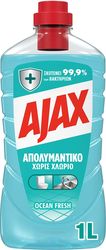 AJAX ΥΓΡΟ ΑΠΟΡΡΥΠΑΝΤΙΚΟ AJAX ΑΠΟΛΥΜΑΝΤΙΚO OCEAN FRESH 1LT