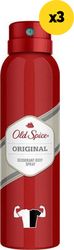 OLD SPICE ΑΠΟΣΜΗΤΙΚΟ OLD SPICE DEO SPRAY ORIGINAL 3X150ML