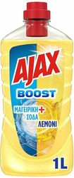 AJAX ΥΓΡΟ ΚΑΘΑΡΙΣΤΙΚΟ AJAX BOOST ΜΑΓΕΙΡΙΚΗ ΣΟΔΑ &amp; ΛΕΜΟΝΙ 1LT