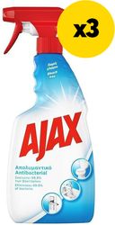 AJAX ΚΑΘΑΡΙΣΤΙΚΟ ΕΠΙΦΑΝΕΙΩΝ AJAX ΑΠ/ΚΟ ΧΩΡΙΣ ΧΛΩΡΙΟ ΑΝΤΛΙΑ 1500ΜΛ(3Χ500ML)