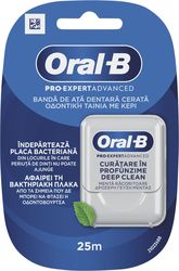 ORAL-B ΟΔΟΝΤΙΚΟ ΝΗΜΑ ΚΕΡΩΜΕΝΟ EXPERTISE DEEP CLEAN ΜΕΝΤΑ 25Μ