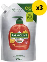 PALMOLIVE ΥΓΡΟ ΚΡΕΜΟΣΑΠΟΥΝΟ PALMOLIVE HYGIENE PLUS ΑΝΤΑΛΛΑΚΤΙΚΟ ΣΑΚΟΥΛΑΚΙ 2700ΜΛ (3Χ900ML)