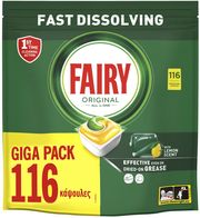 FAIRY FAIRY ΚΑΨΟΥΛΕΣ ORIGINAL ΛΕΜΟΝΙ GIGA 116TΜΧ