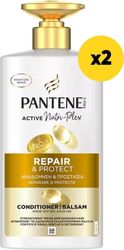 PANTENE ΚΡΕΜΑ PANTENE ANAΔΟΜΗΣΗ&amp;ΠΡΟΣΤΑΣΙΑ 1000ΜΛ (2Χ500ΜΛ)