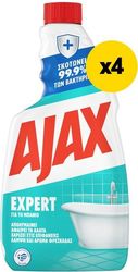 AJAX ΥΓΡΟ ΚΑΘΑΡΙΣΤΙΚΟ AJAX EXPERT ΑΝΤΑΛΛΑΚΤΙΚΟ 2ΛΤ(4Χ500ΜΛ)