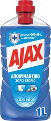 ΑJΑΧ ΥΓΡΟ ΑΠΟΡΡΥΠΑΝΤΙΚΟ AJAX ΑΠΟΛΥΜΑΝΤΙΚΟ CLEAN FRESH 1LT