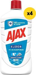 AJAX ΥΓΡΟ ΚΑΘΑΡΙΣΤΙΚΟ AJAX KLORON FRESH 4LT (4X1LT)