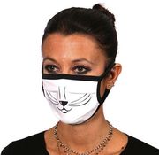 ITATI ΙΤΑΤΙ ADULT MASK CAT FACE WHITE MK46688