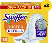 SWIFFER SWIFFER DUST ΑΝΤΑΛΛΑΚΤΙΚΑ FRESH MEGA PACK 54TMX(3X18TMX)