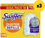 SWIFFER DUST ΑΝΤΑΛΛΑΚΤΙΚΑ ΠΑΝΑΚΙΑ MEGA PACK 54ΤΜΧ(3X18ΤΜΧ)