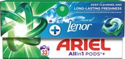 ΚΑΨΟΥΛΕΣ ΠΛΥΝΤΗΡΙΟΥ ARIEL PODS ALLIN1 TOUCH OF LENOR 33TMX