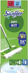 SWIFFER ΣΥΣΤΗΜΑ ΚΑΘΑΡΙΣΜΟΥ SWIFFER ΣΚΟΥΠΑ 8DRY + 3WET